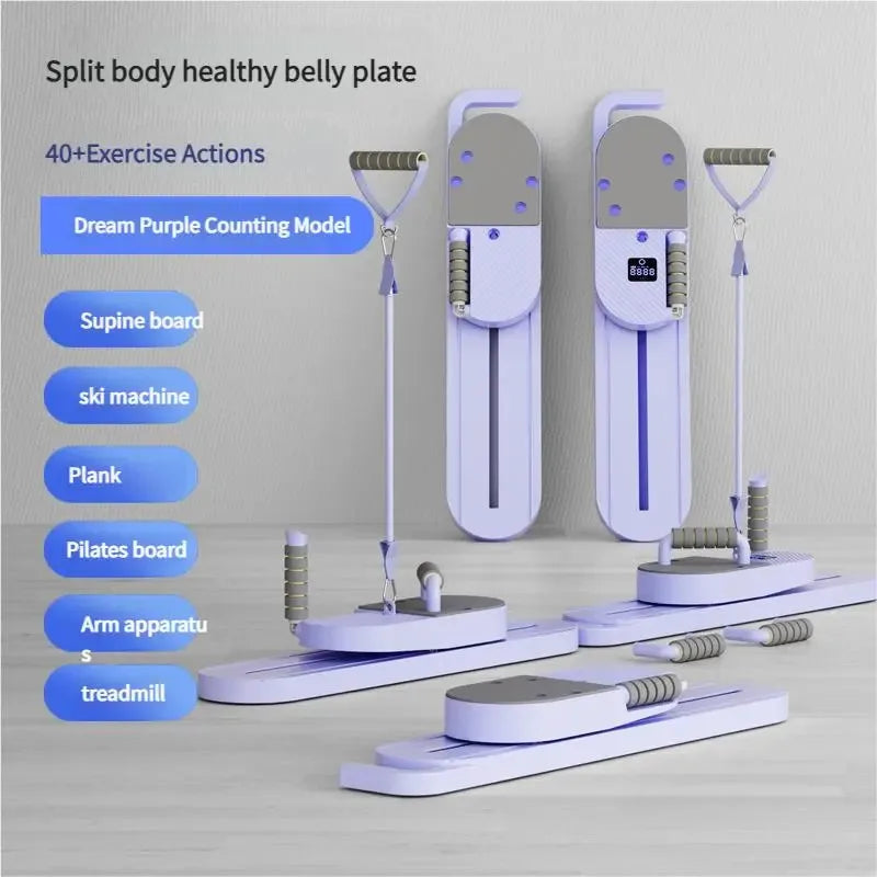 Split Pilates Balance Board Multifunction Fitness Tool Core