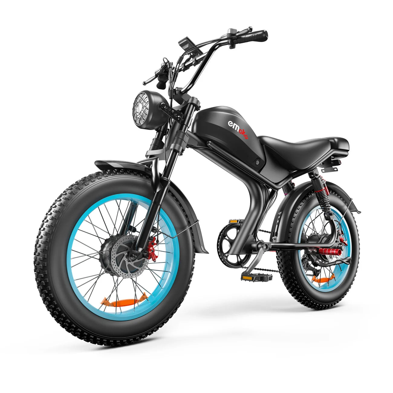 Emoko C93 1000W Dual Motor E-Bike Fat Tire Mountain