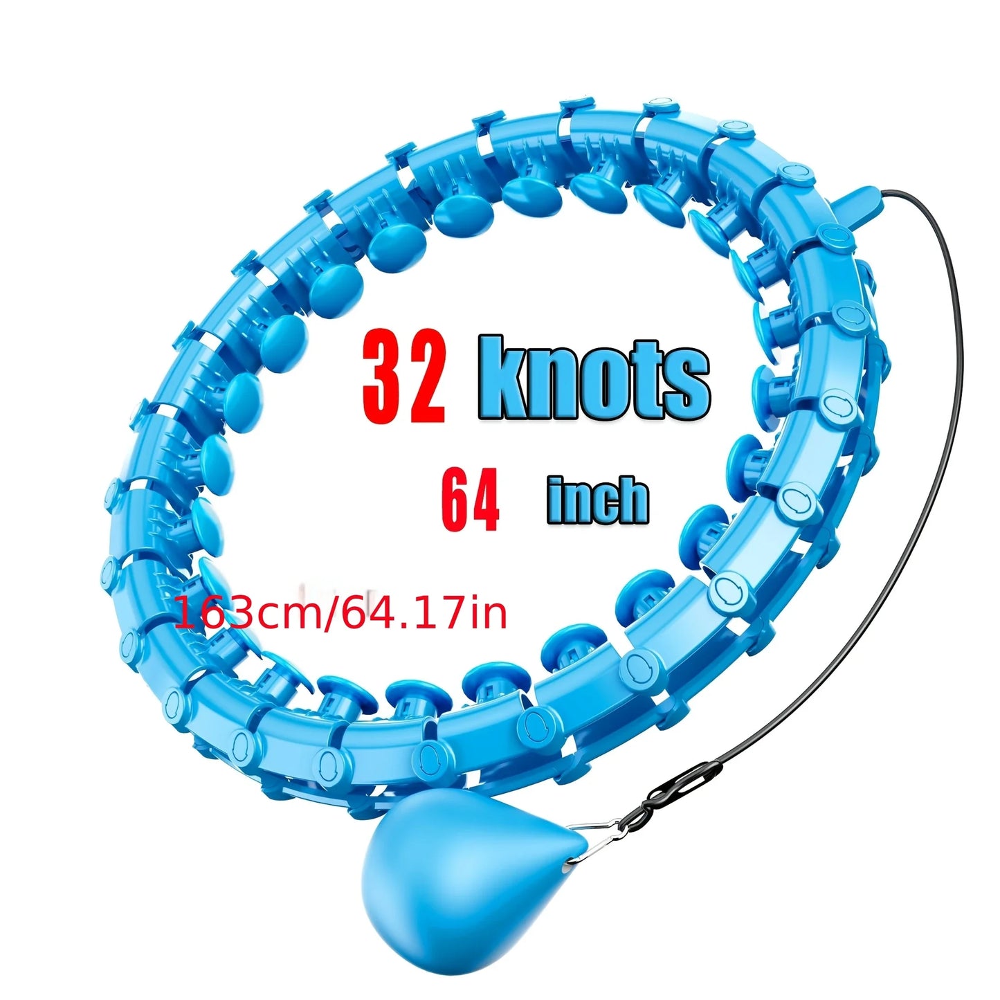 Infinite Circle Exercise Ring With Detachable Chains Waist Trainer