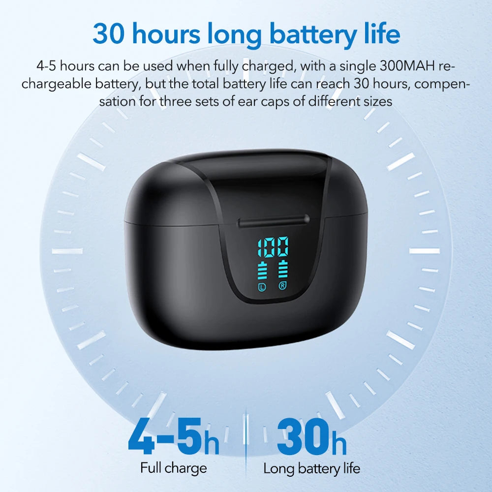 MPOW S42A Bluetooth Headphones Active Noise Cancelling Earphones