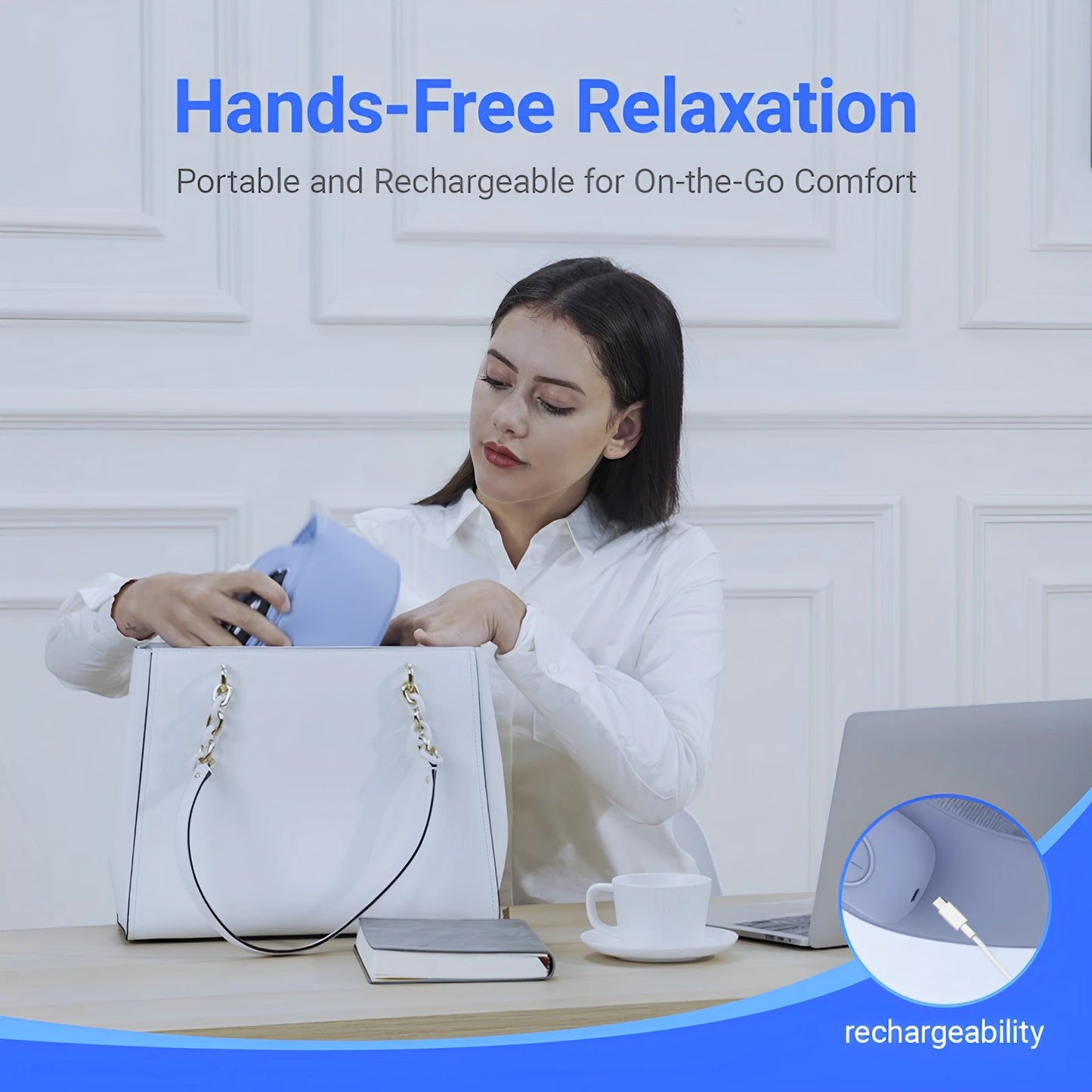 HIMOUTA Head Massager for Fatigue Relief and Eye Massager