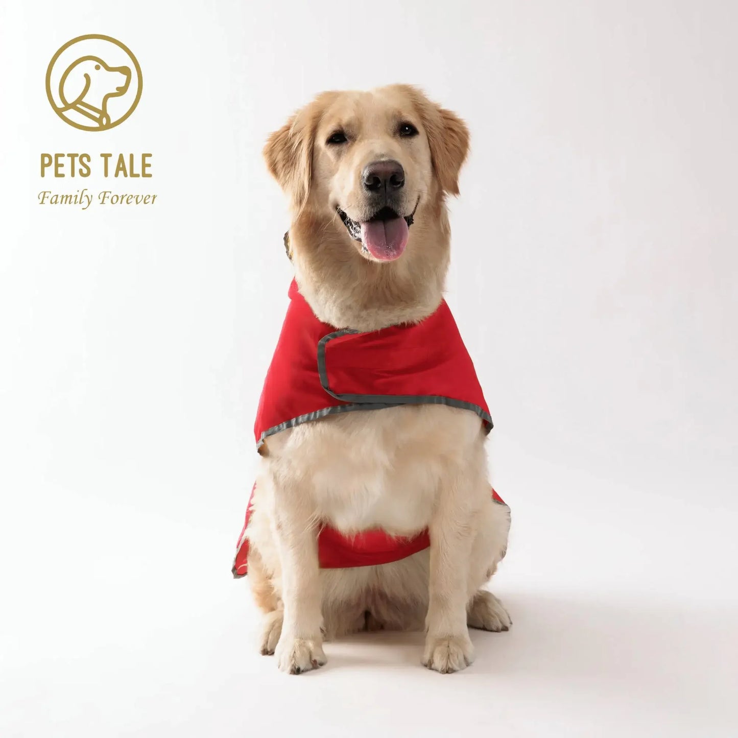 Pets Tale All Weather Dog Raincoat Dual Sided Waterproof