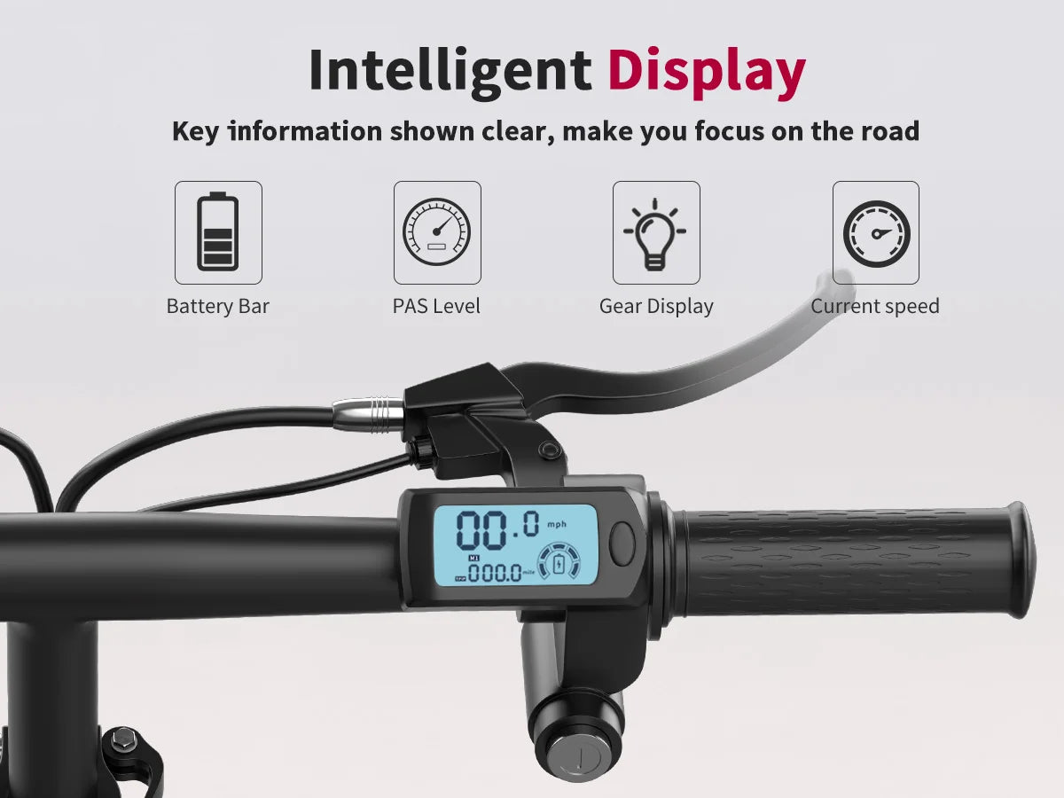 Max Speed Folding Electric Scooter 700W 48V For Adults