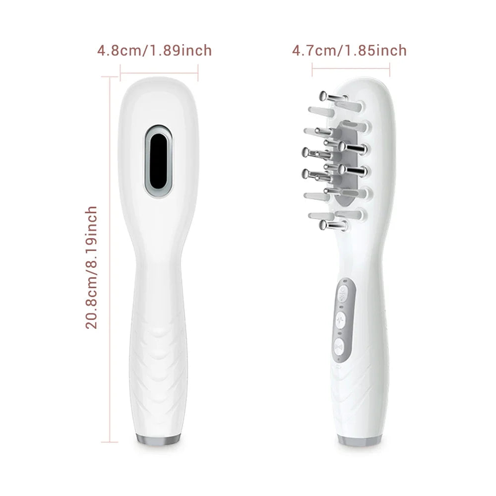 Agdoad Electric Scalp Massage Comb With Light Therapy And EMS