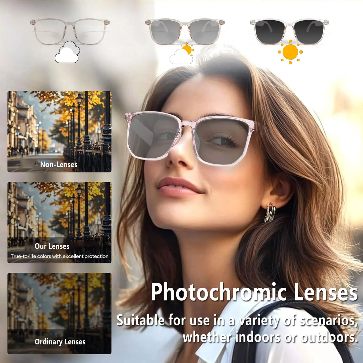 Giinova Smart AI Translation Glasses Real Time GlobalLanguageTranslation EnginePro