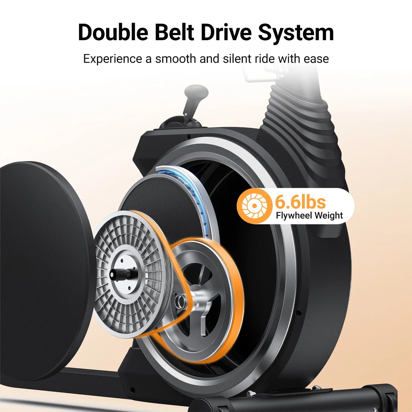 MERACH Recumbent Exercise Bike with Magnetic Resistance for Home Use