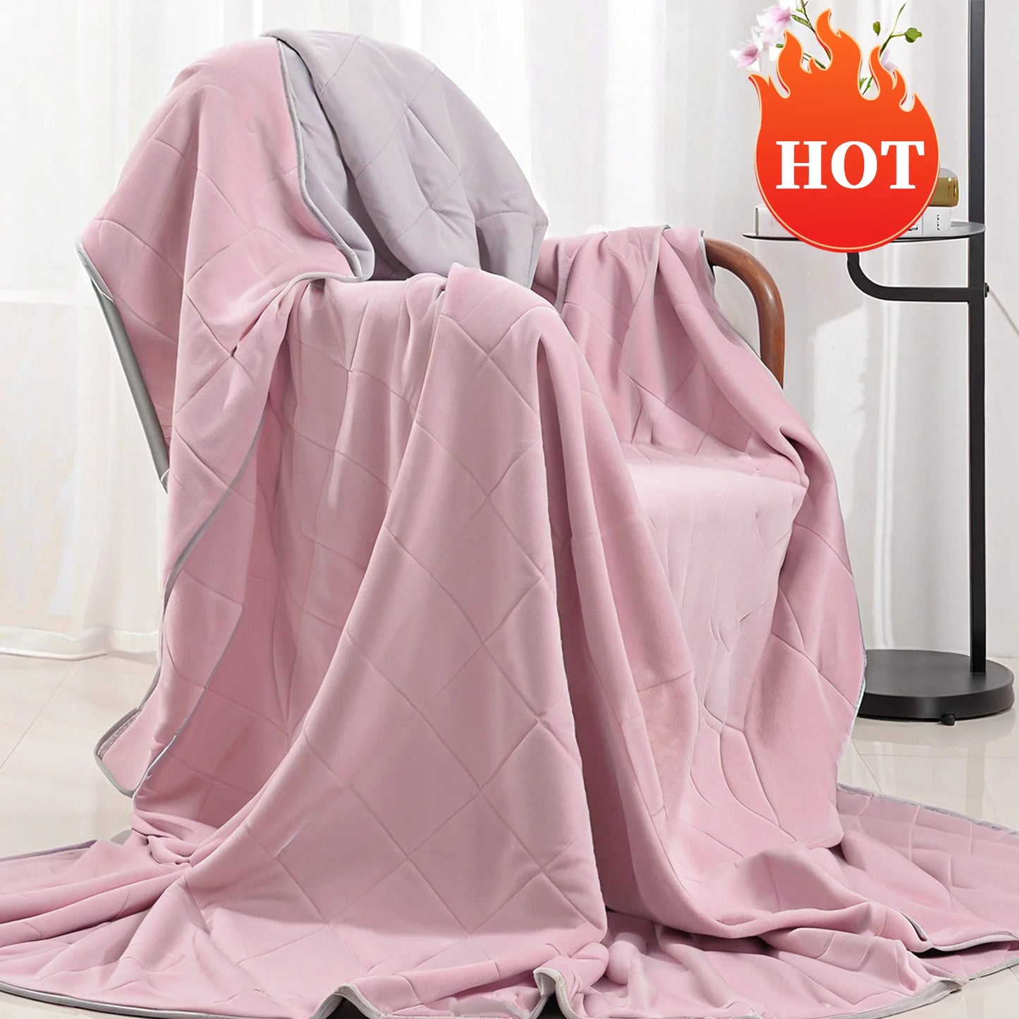Hubei Ice Cool Throw Blanket Night Sweats All Season