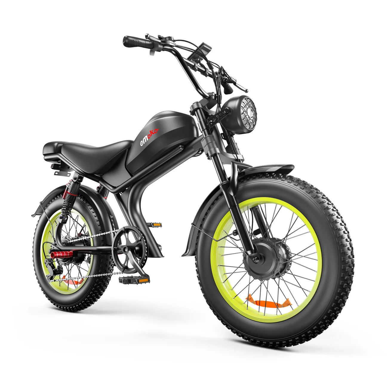 Emoko C93 1000W Dual Motor E-Bike Fat Tire Mountain