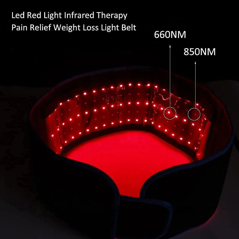 JUNNEELE Ultramodern Infrared Light Therapeutic Belt 850nm 660nm LEDTechnology DevicePro