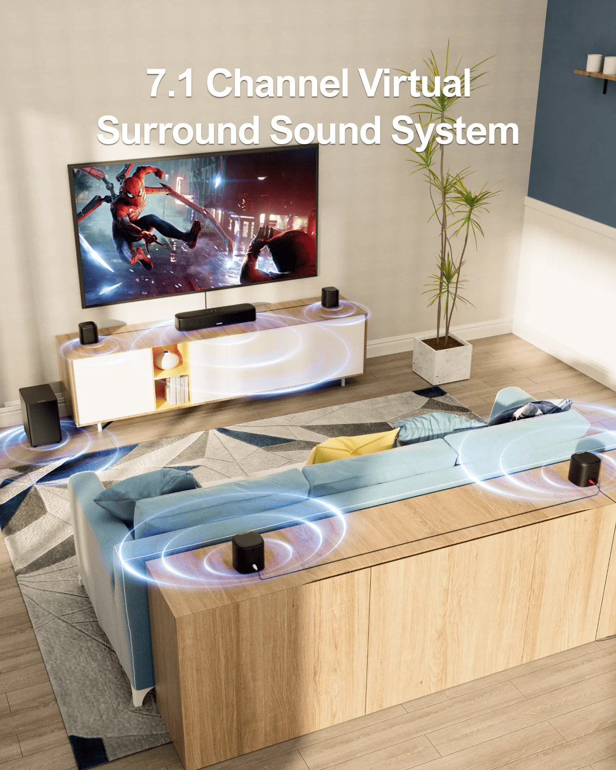 Ultimea 7.1 Channel Surround Soundbar Aura A40