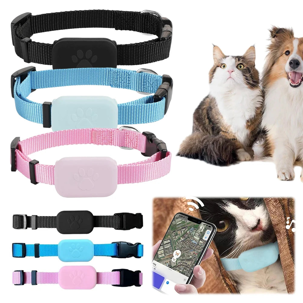 VAKIND Pet GPS Tracker With Collar For Cats And Dogs