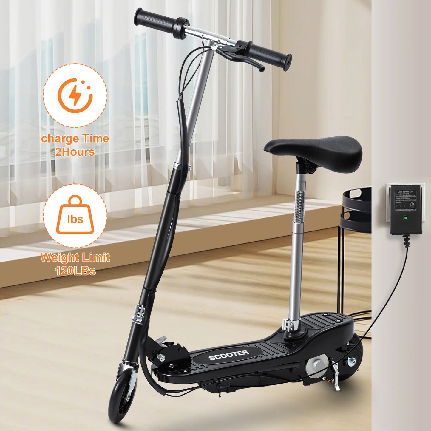 Hign-concerned Folding Electric Scooter For Kids Ages 2-9