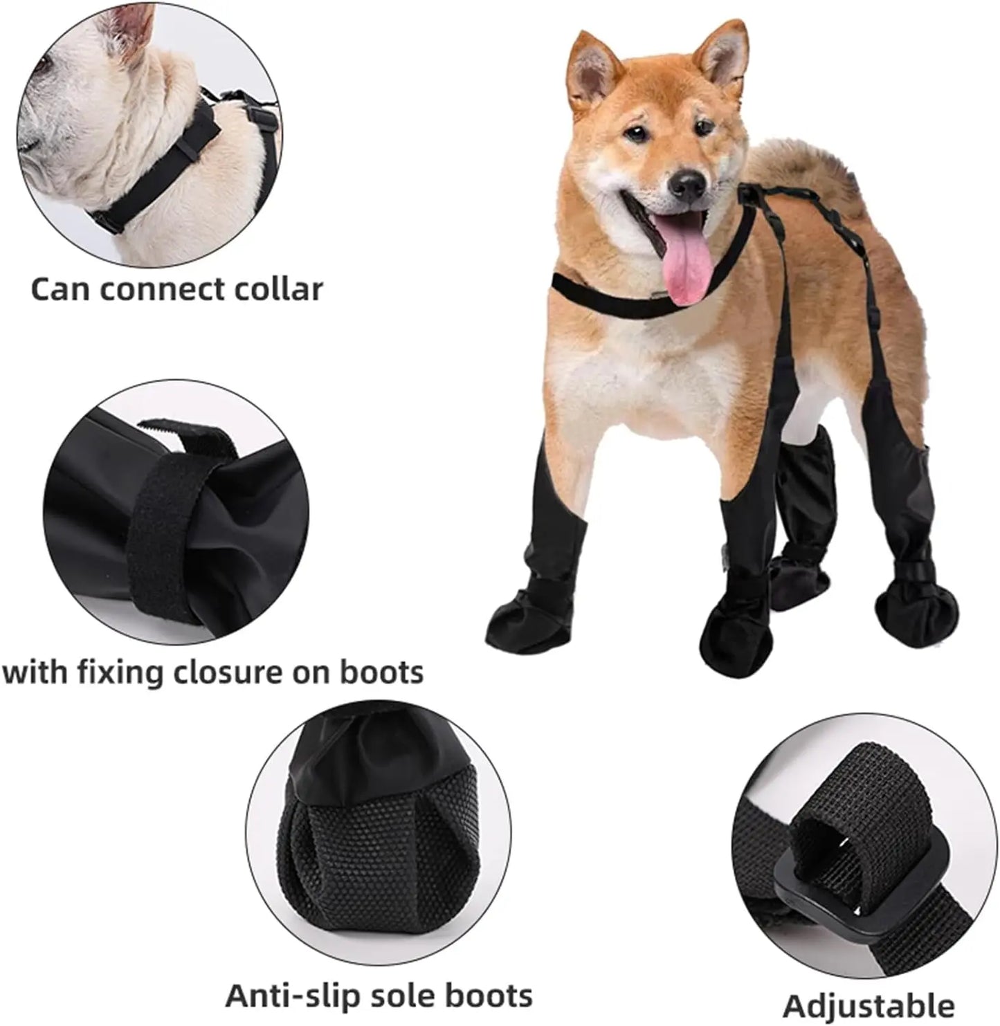 CN Guangdong Waterproof Dog Boot Leggings For Walking