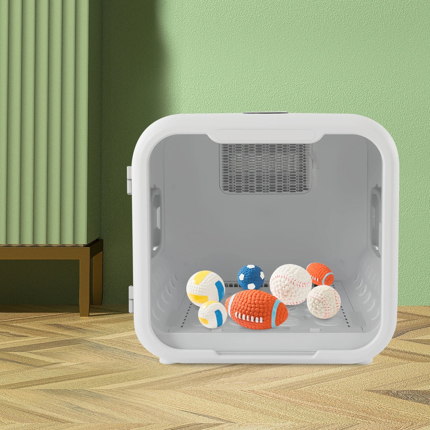 800W Pet Dryer Box Pet Grooming Hair Dryer Pet Force Dryer for Pet Hair Drying and Sanitizing Sterilization for 2-3 Cats