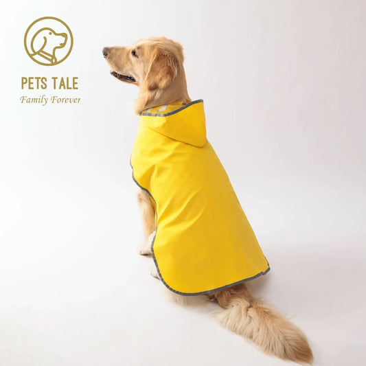 Pets Tale All Weather Dog Raincoat Dual Sided Waterproof