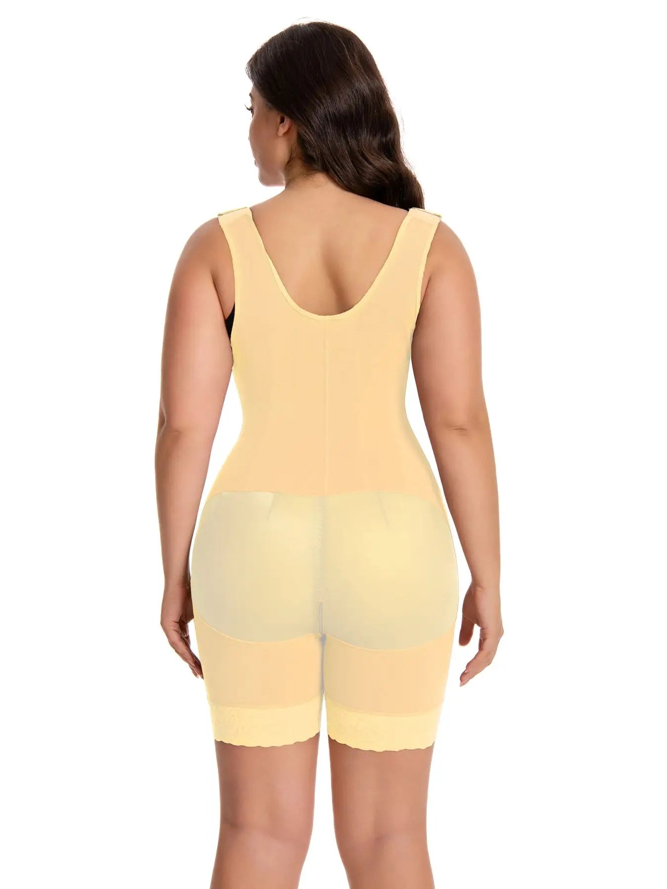 Guangdong Shapewear Women High Waist Lace Bodysuit Zipper