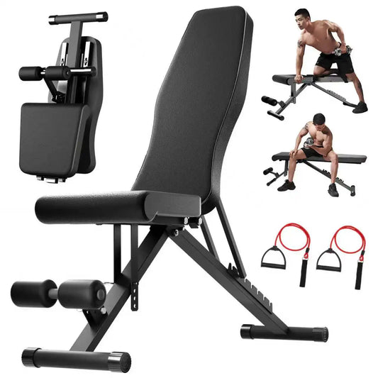 Adjustable Weight Bench for Full Body Workout Multifunctional Strength Training Dumbbell Bench Press Foldable 1000 lbs Capacity