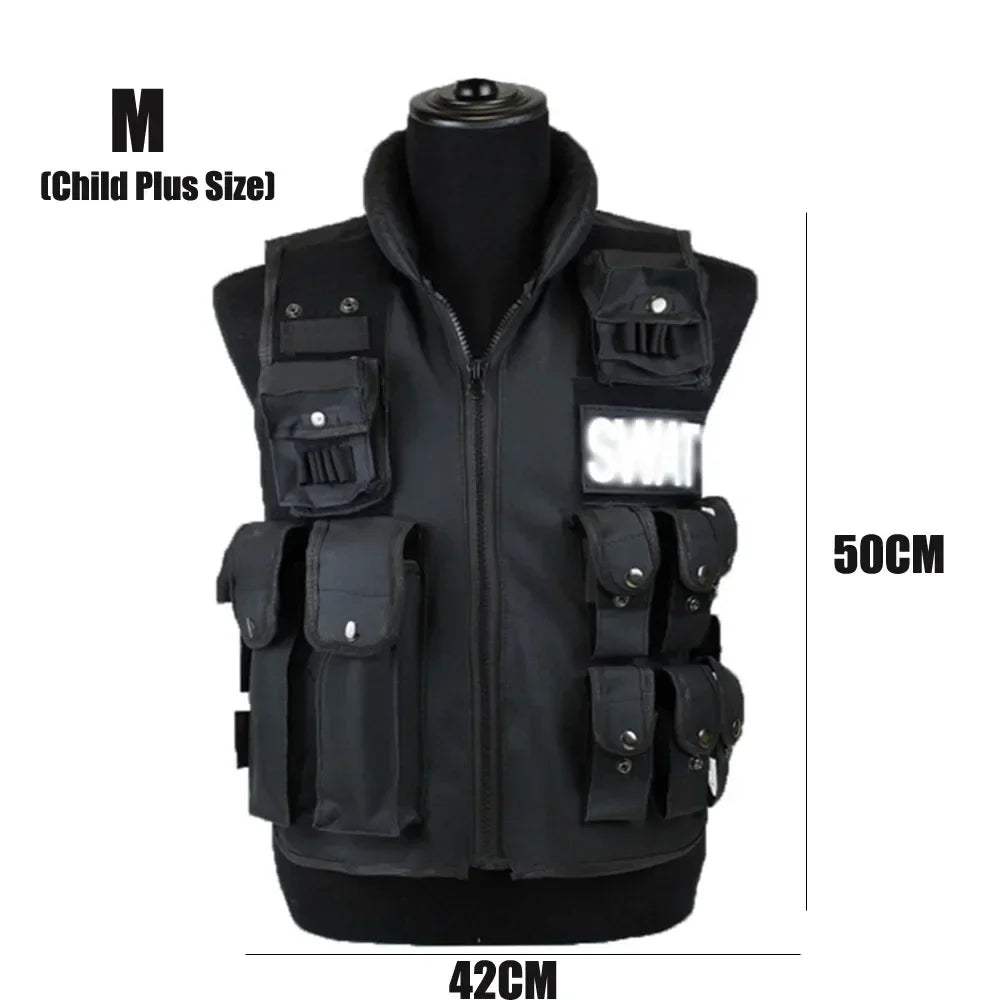 Hign-concerned SWAT Multi Pocket Tactical Vest For Outdoor Training