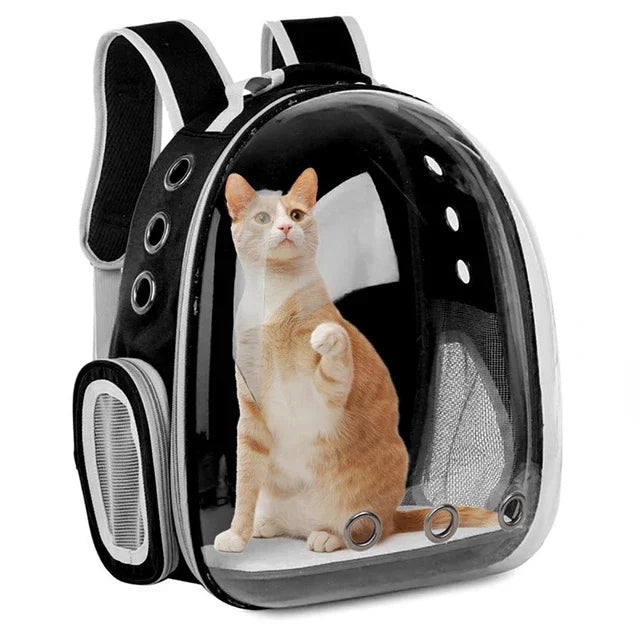 Space Capsule Transparent Pet Carrier Backpack For Cats And Dogs