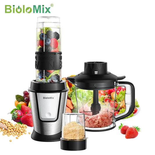 Biolomix 3 In 1 Multifunctional Food Processor 700W Unit