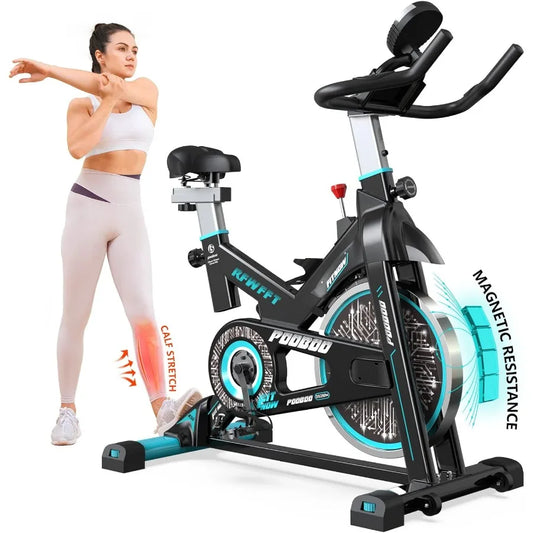 XMSJ Indoor Cycling Bike With Adjustable Magnetic Resistance Belt Drive