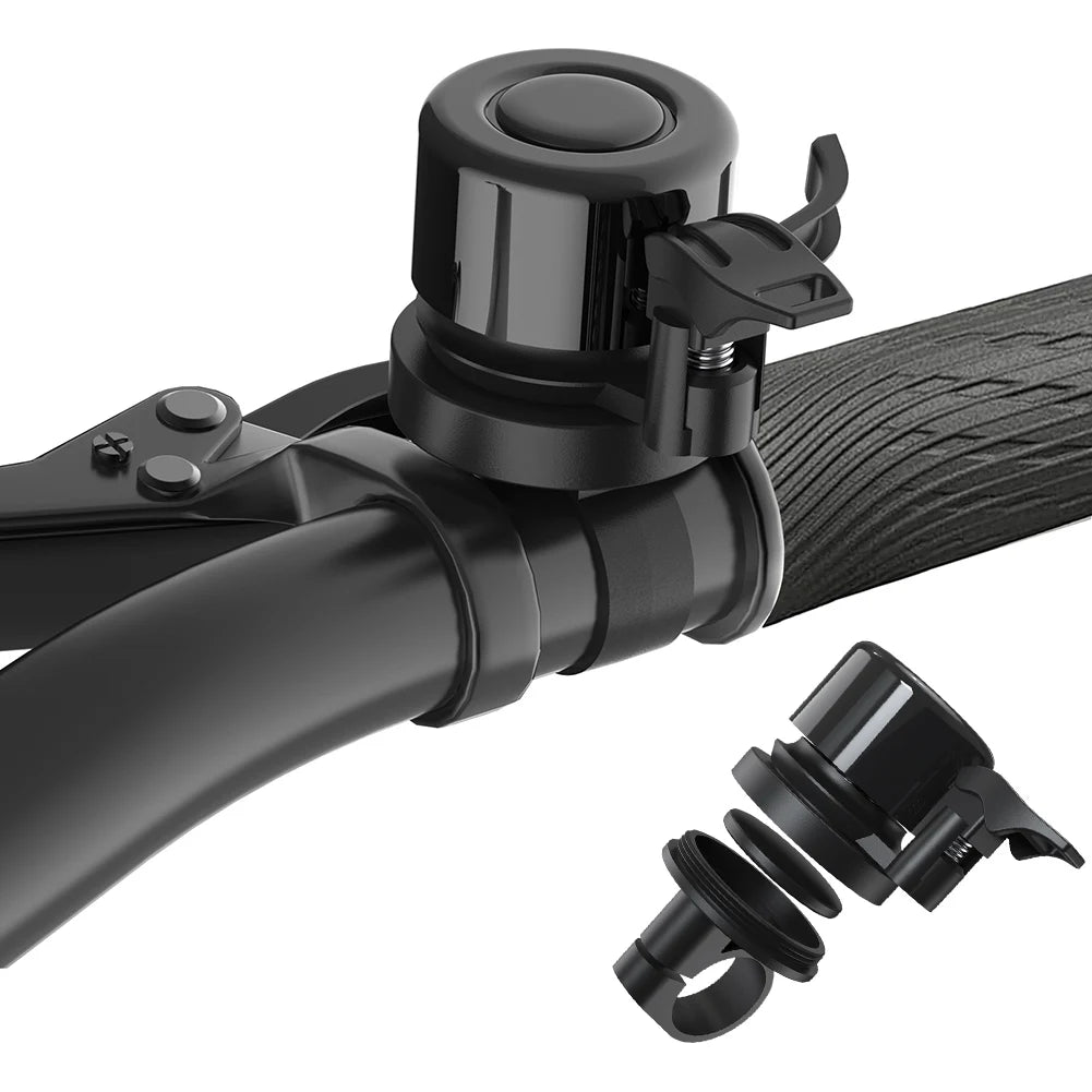 Bicycle Bell GPS Tracker for Apple AirTag Bike Mount GPS Tracker Anti-Theft Classic Bike Bell Global Locator