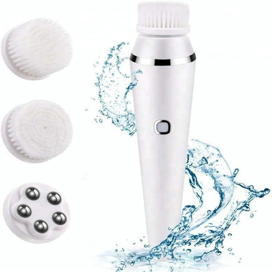 Hanhao Rechargeable Waterproof 4 In 1 Facial Brush
