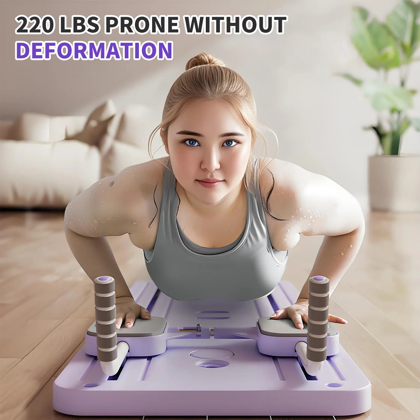 Function Foldable Ab Board Pilates Reformer for Home Workout