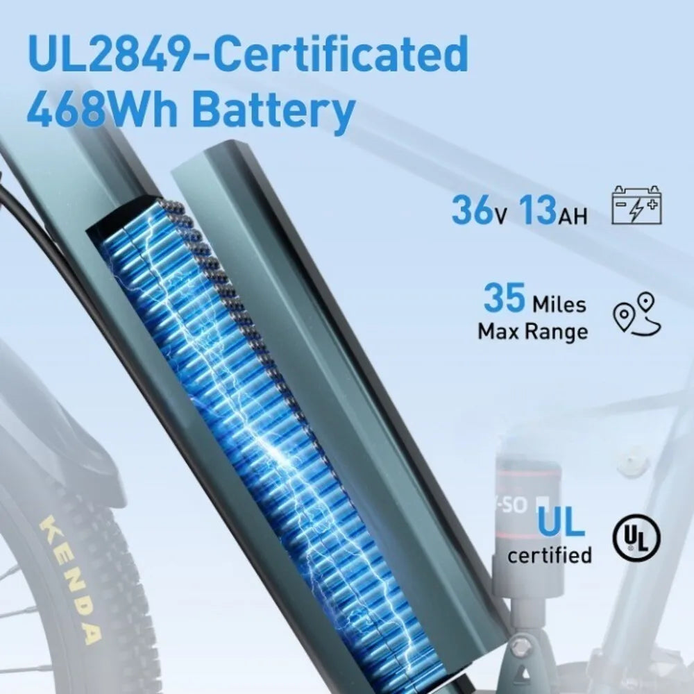 Origin 36V 500W Electric Mountain Bike With 30 Miles Range