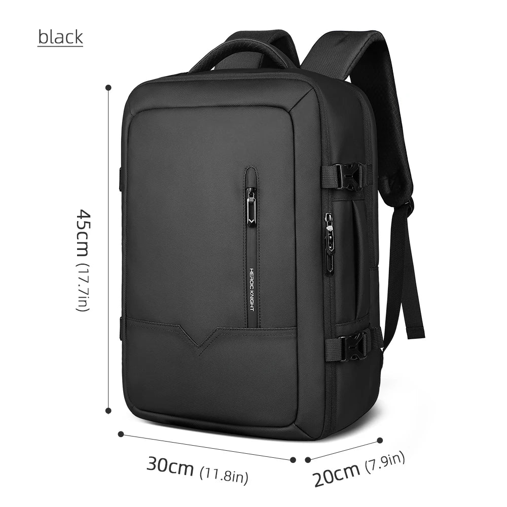 Heroic Knight Travel Laptop Backpack Water Resistant Luxury Business
