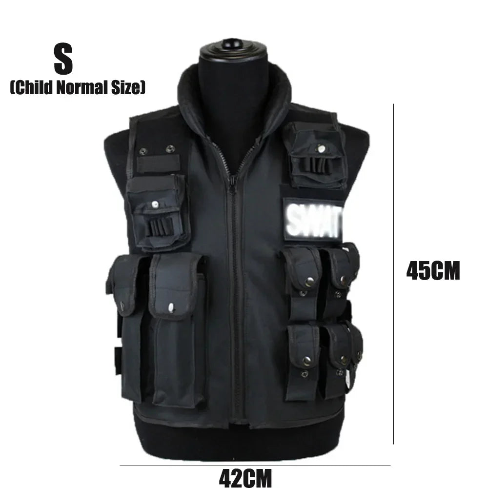 Hign-concerned SWAT Multi Pocket Tactical Vest For Outdoor Training