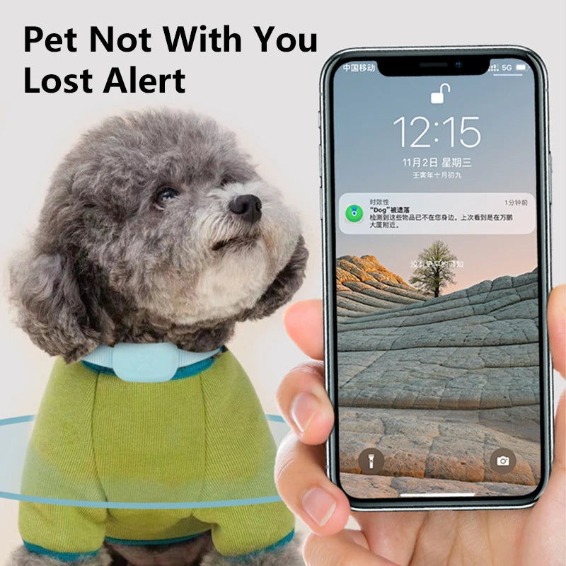 Pet GPS Tracker Collar for Cats and Dogs iOS Compatible