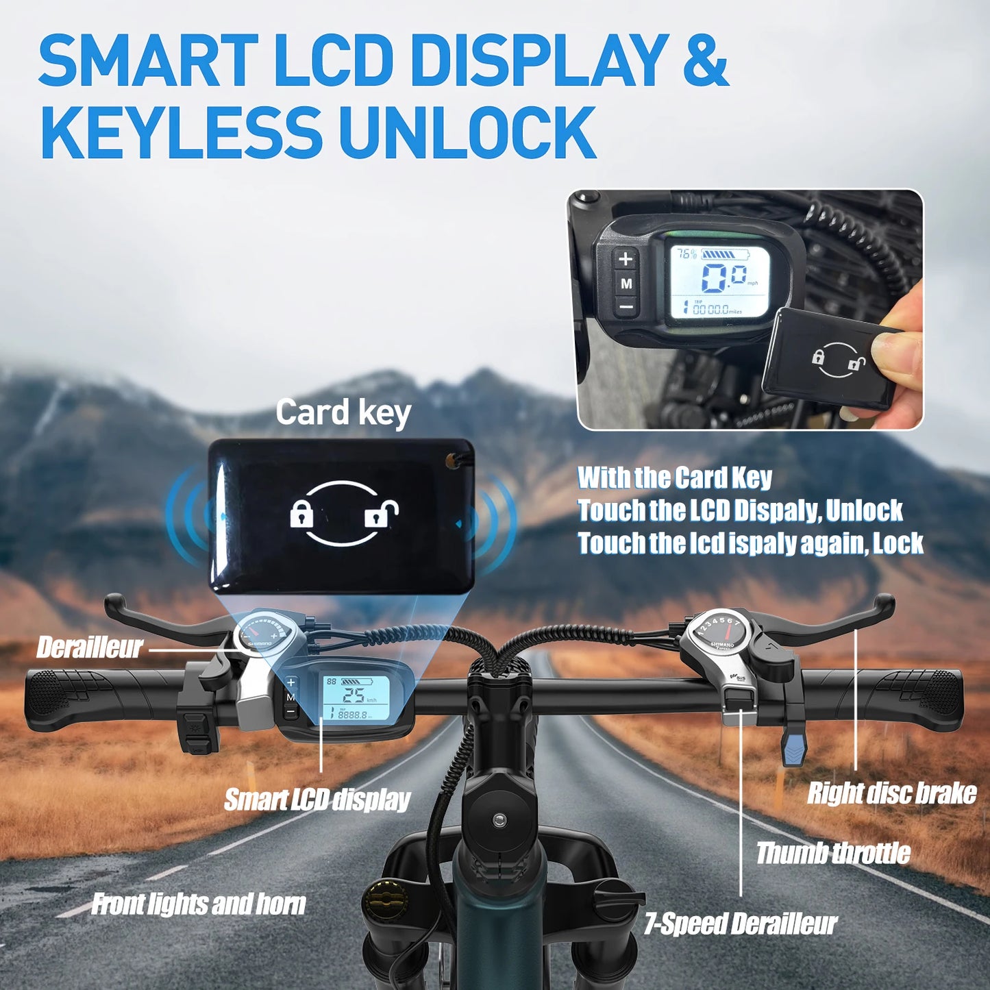 Origin 36V 500W Electric Mountain Bike With 30 Miles Range