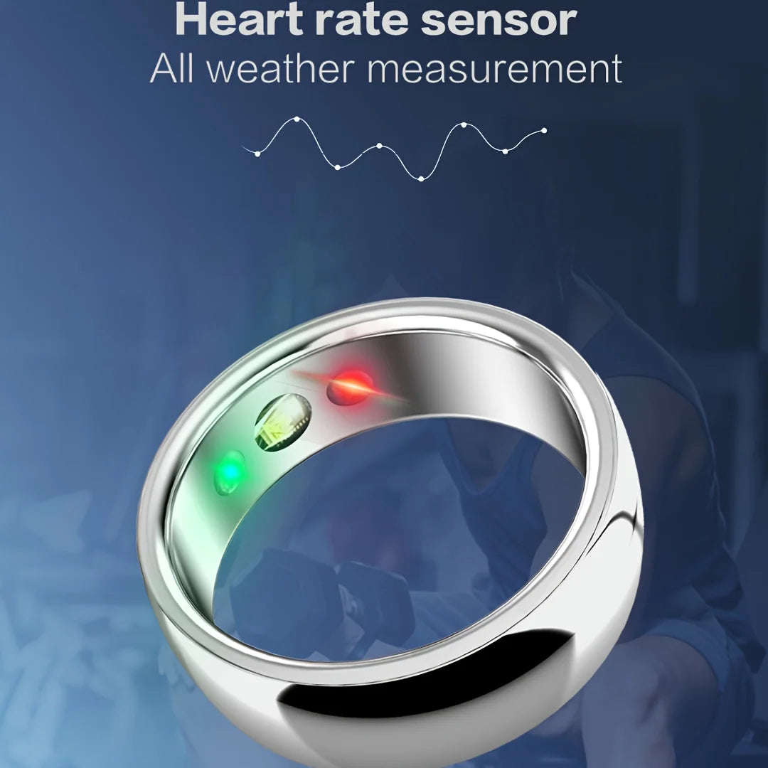 Smart Ring Fitness Tracker Sleep Monitor Pedometer For Men Women