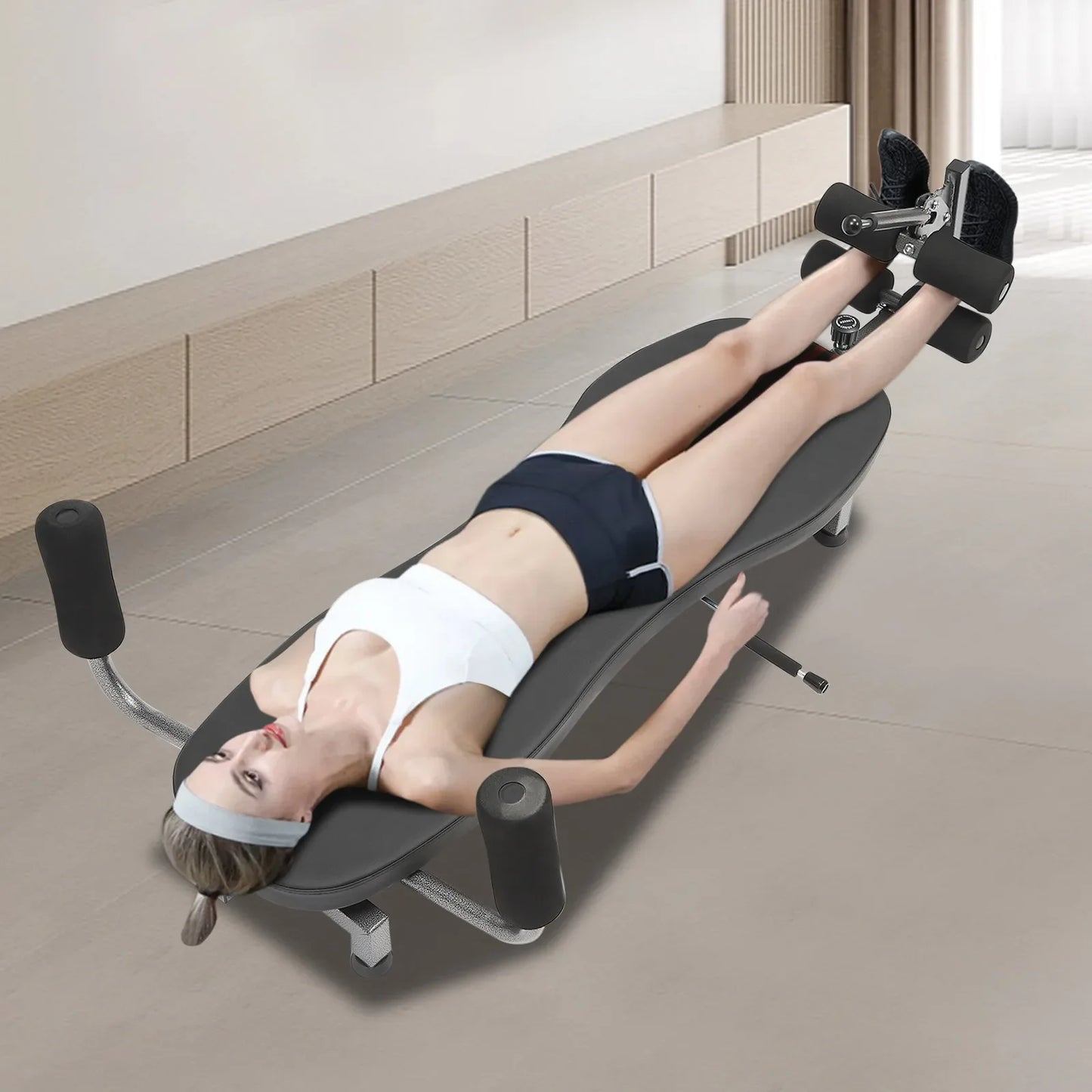 Back Stretch Decompression Bench Inversion Table 330 Lbs