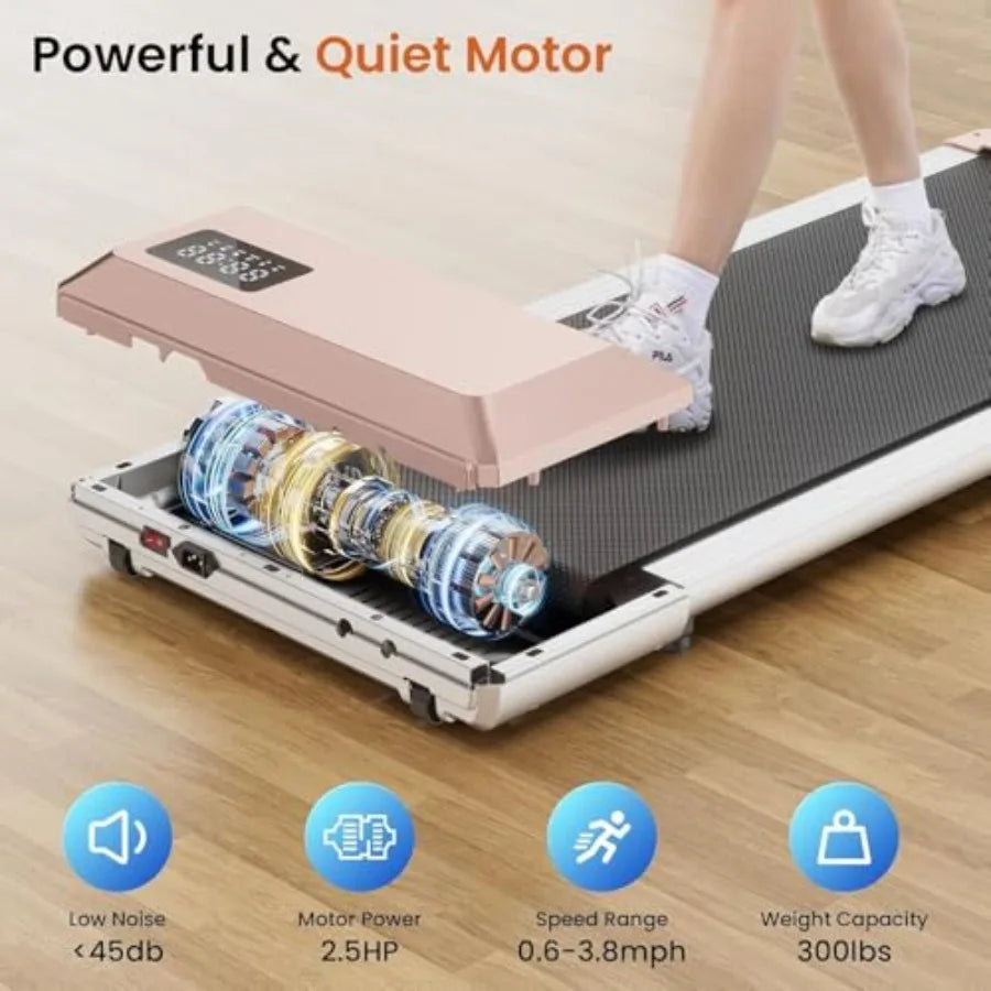 Fold Walking Pad 3 In 1 Portable Treadmill 2.5 HP UnderDesk