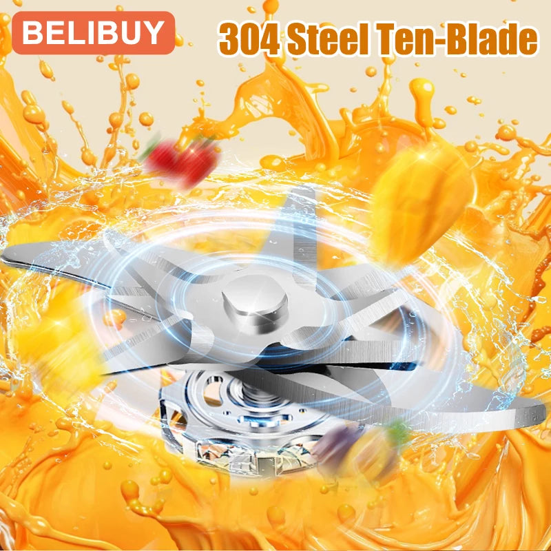 Portable Blender Juicer USB Rechargeable Smoothie Maker