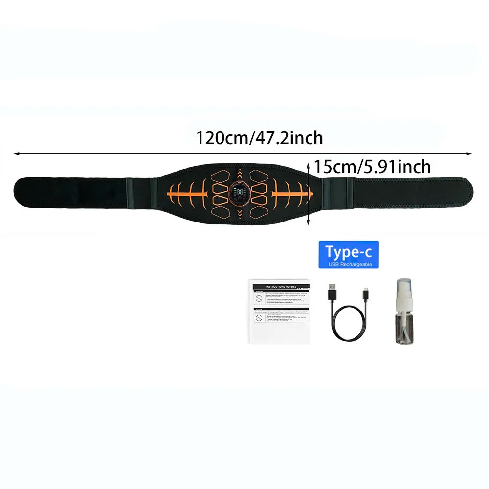 Brangdy EMS Muscle Stimulator Ab Toning Belt For Fitness