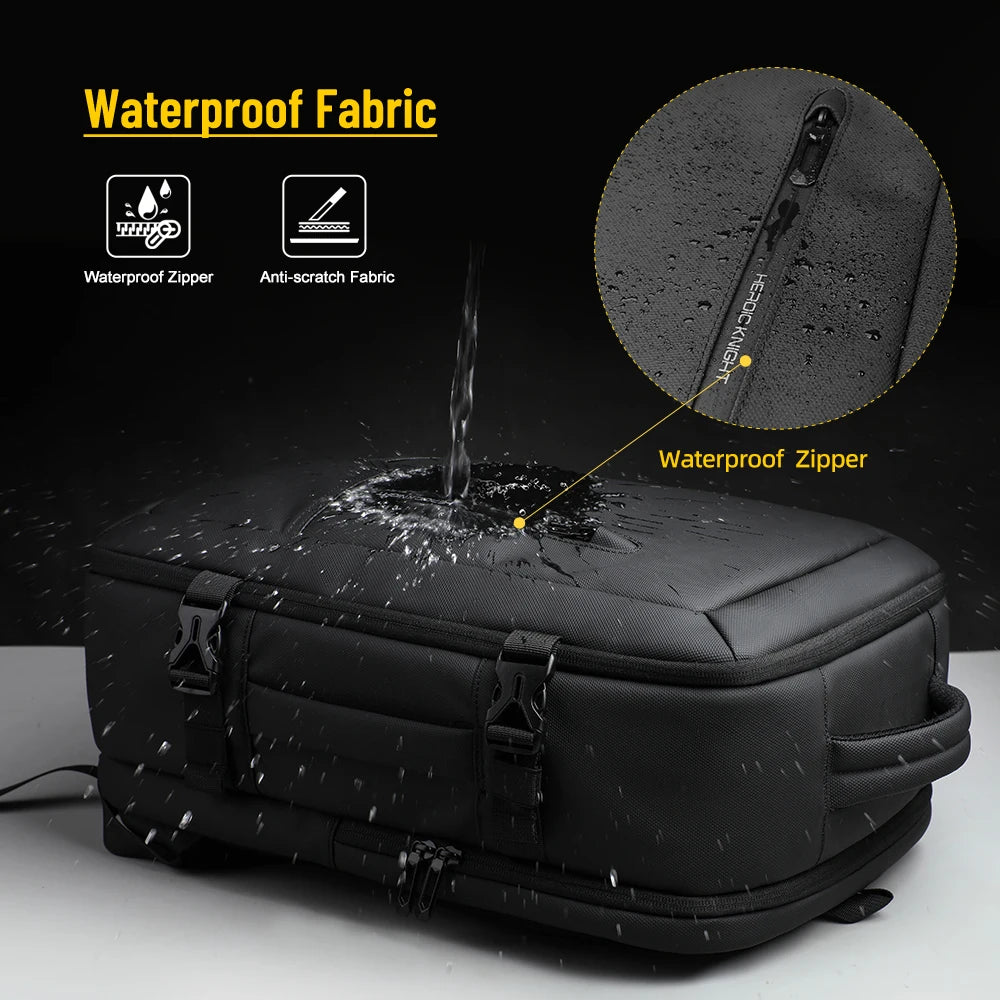 Heroic Knight Travel Laptop Backpack Water Resistant Luxury Business