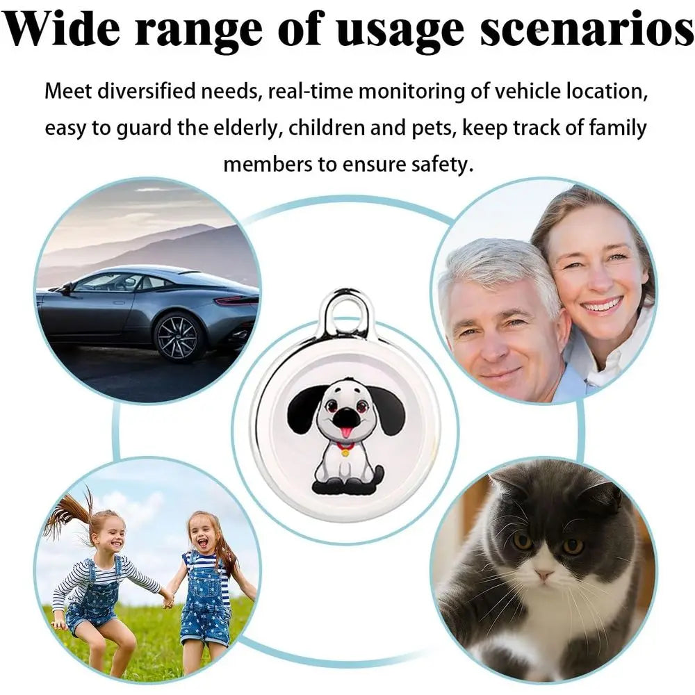 GPS Tracker For Vehicles Kids Pets Seniors No SIM Tracking