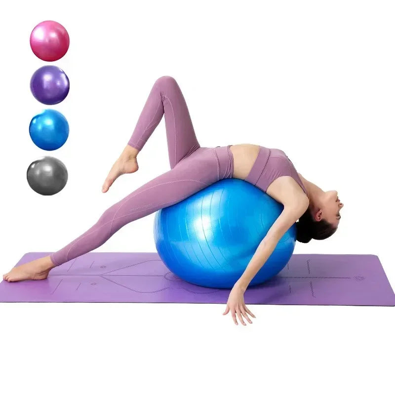 Hign-concerned PVC Thickened Frosted Yoga Ball For Fitness