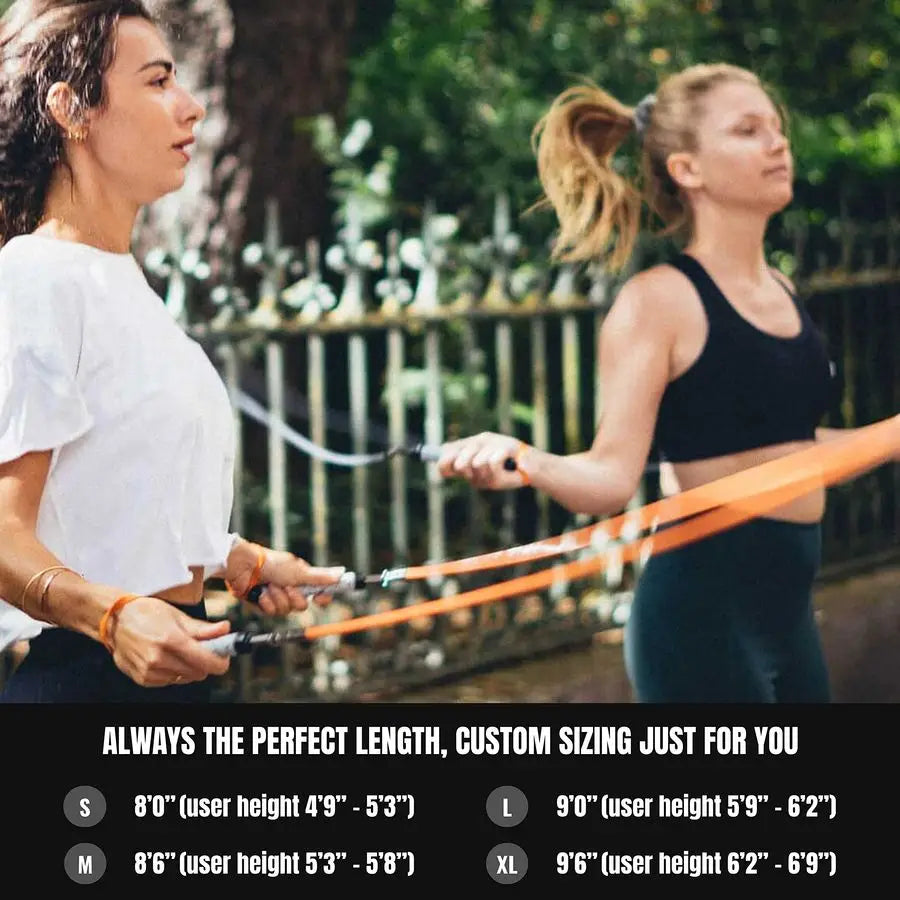 1 Weighted Jump Rope Set 1 4LB, 1 2LB Workout Set for Fitness, Exercise and Boxing Speed Ropes for Beginner to Intermediate Jump