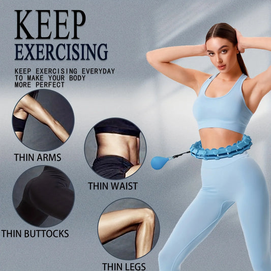 Infinite Circle Exercise Ring With Detachable Chains Waist Trainer