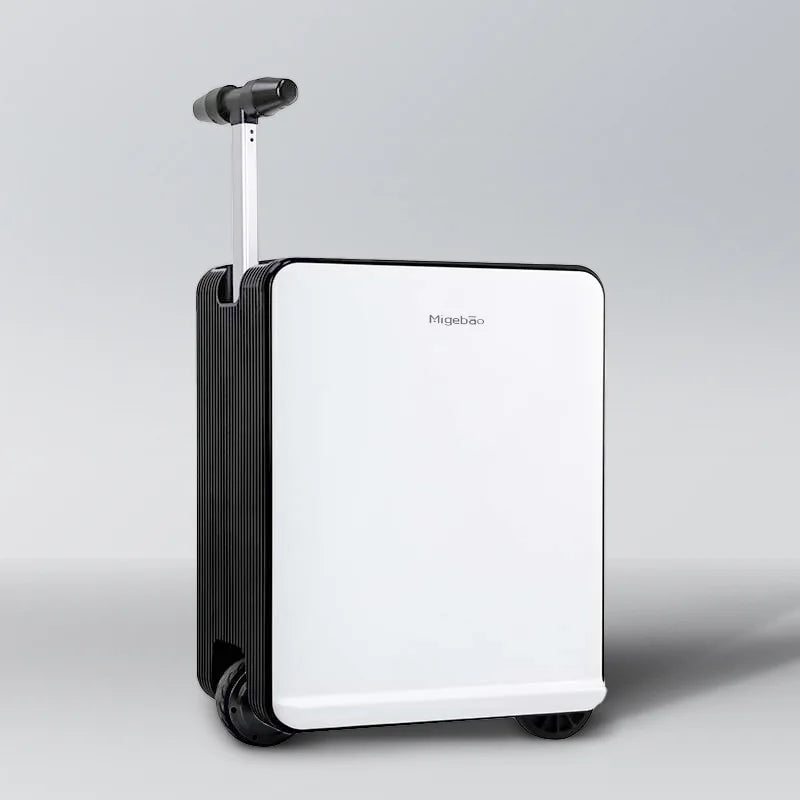 20 Inch Electric Suitcase 40L Large Capacity Boarding Trolley Case With TSA Lock For Men Women Rideable Travel Rolling Luggage