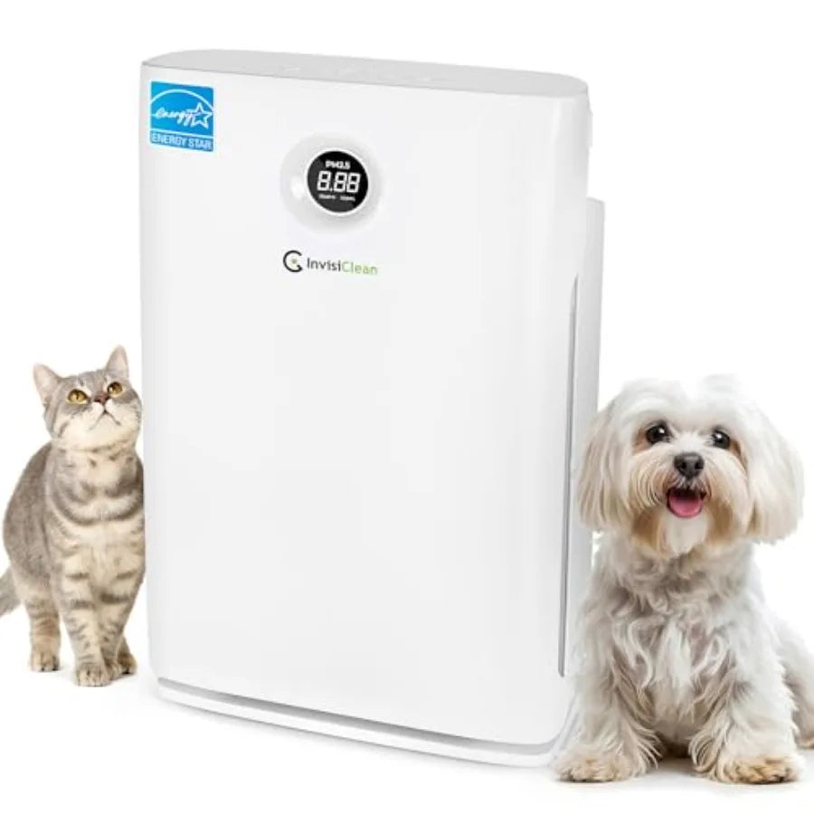 XMSJHign-concerned Large Room Air Purifier With True HEPA H13