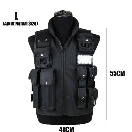 Hign-concerned SWAT Multi Pocket Tactical Vest For Outdoor Training