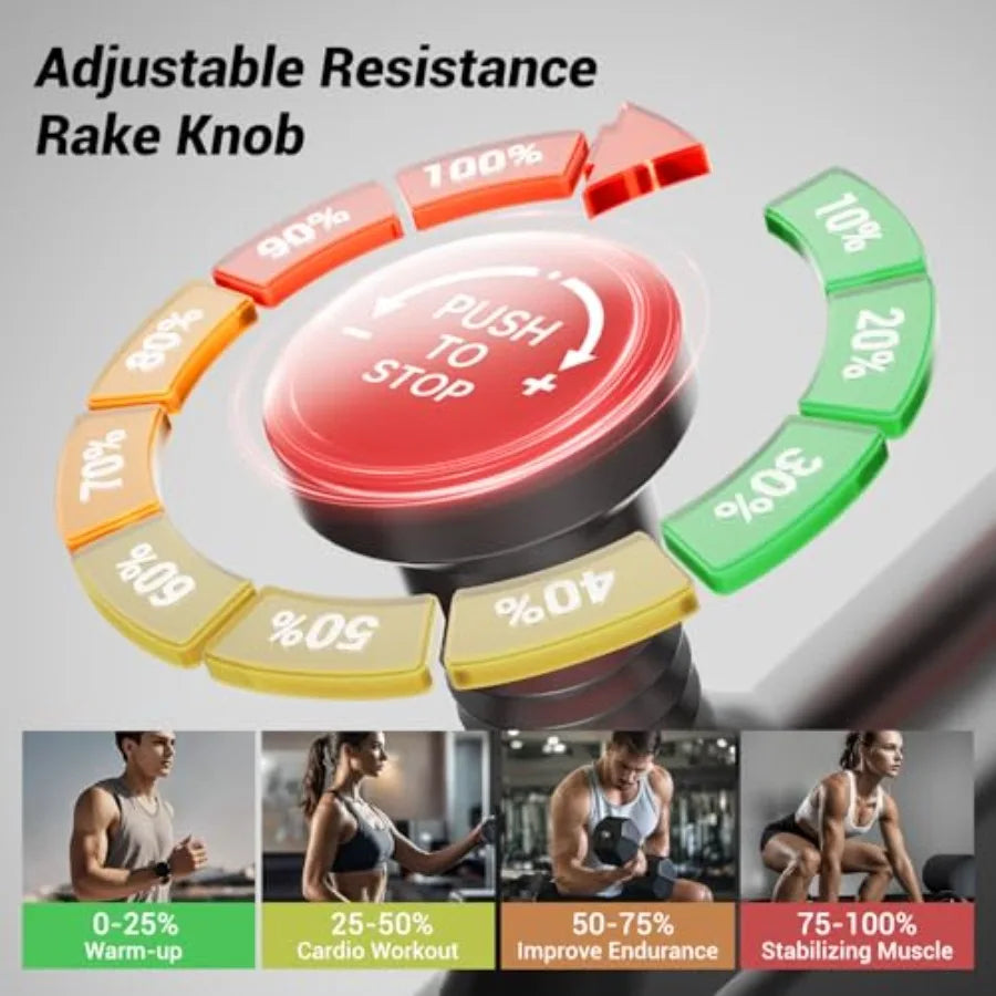 Stationary Exercise Bike for Home Use 300 Lbs Capacity