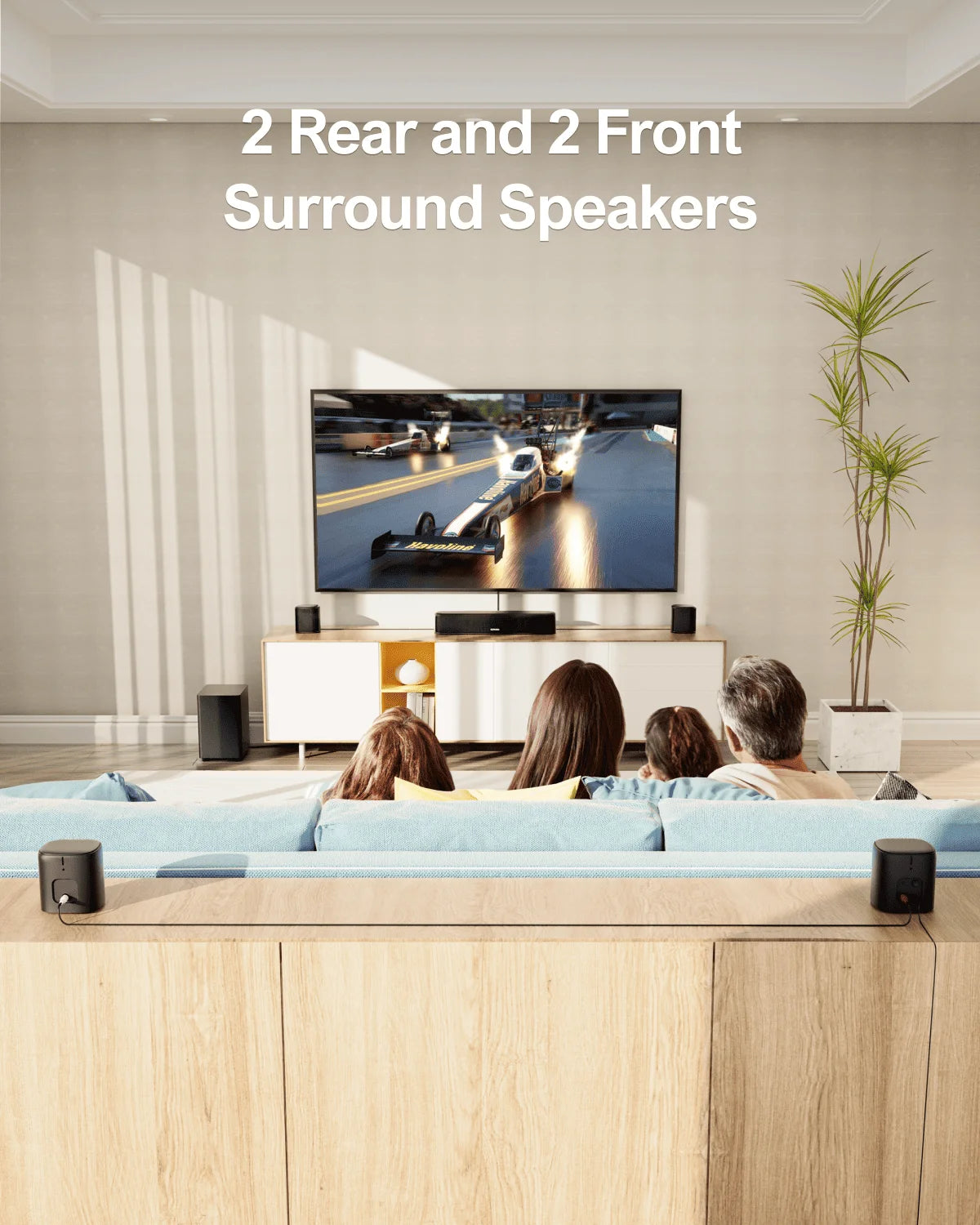 Ultimea 7.1 Channel Surround Soundbar Aura A40