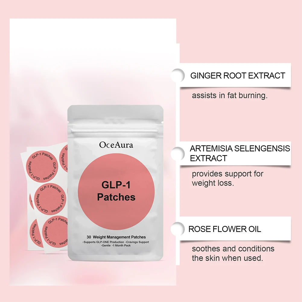 GLP1 Weight Loss Patches Slimming Metabolism Booster
