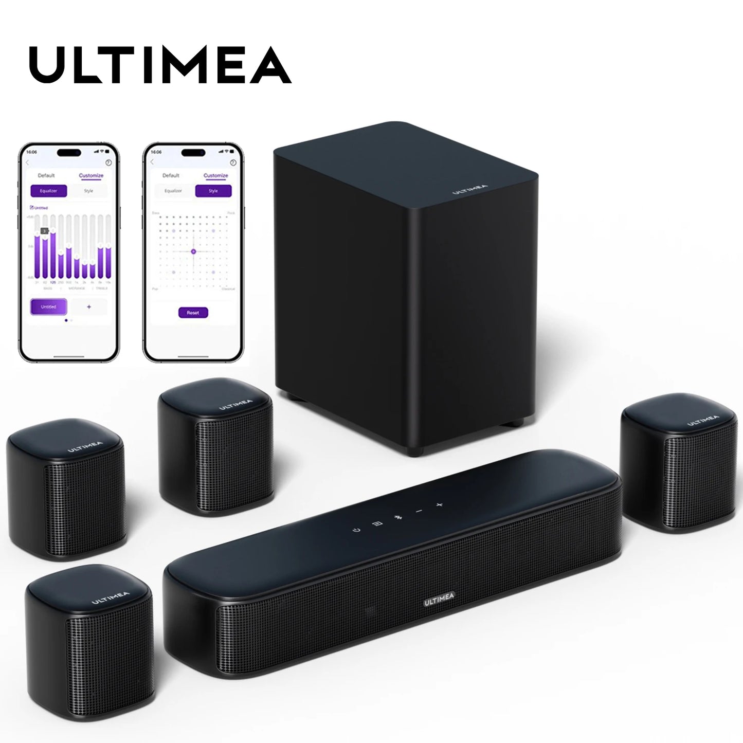 Ultimea 7.1 Channel Surround Soundbar Aura A40